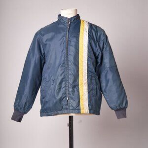 1970s Nylon Lined Racer Jacket Coat